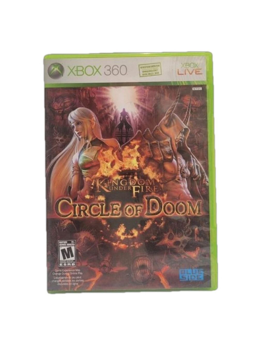 KINGDOM UNDER FIRE CIRCLE OF DOOM XBOX 360